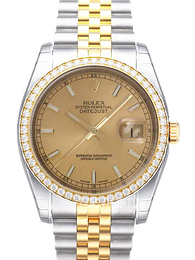 Rolex Datejust 36 Szampański/Stal Ø36 mm 116243-0003