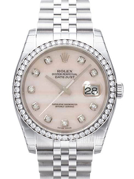 Rolex Datejust 36 Różowy/Stal Ø36 mm 116244-0013