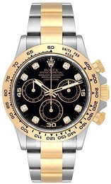 Rolex Cosmograph Daytona Czarny/18 karatowe żółte złoto Ø40 mm 116503-0008
