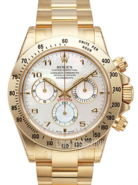 Rolex Daytona Srebrny/18 karatowe żółte złoto Ø40 mm 116528/31