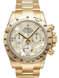 Rolex Daytona Szampański/18 karatowe żółte złoto Ø40 mm 116528/33