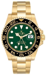 Rolex GMT-Master II Zielony/18 karatowe żółte złoto Ø40 mm 116718LN-0002