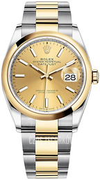 Rolex Datejust 36 Żółte złoto/18 karatowe żółte złoto Ø36 mm 126203-0016