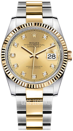 Rolex Datejust 36 Żółte złoto/18 karatowe żółte złoto Ø36 mm 126233-0018