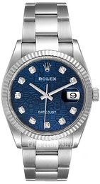 Rolex Datejust 36 Niebieski/Stal Ø36 mm 126234-0012