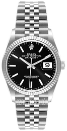Rolex Datejust 36 Czarny/Stal Ø36 mm 126234-0015
