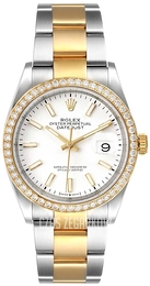 Rolex Datejust 36 Biały/Stal Ø36 mm 126283RBR-0006