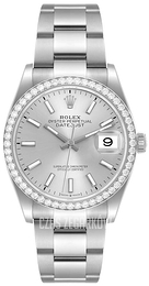 Rolex Datejust 36 Srebrny/Stal Ø36 mm 126284RBR-0006