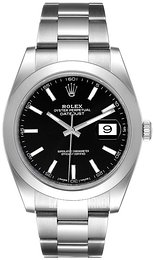 Rolex Datejust 41 Czarny/Stal Ø41 mm 126300-0011