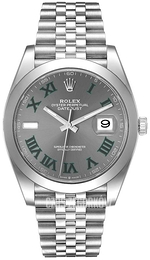 Rolex Datejust 41 Wimbledon Szary/Stal Ø41 mm 126300-0014