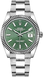 Rolex Datejust 41 Zielony/Stal Ø41 mm 126334-0029