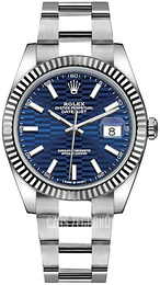 Rolex Datejust 41 Niebieski/Stal Ø41 mm 126334-0031