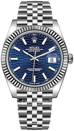 Rolex Datejust 41 Niebieski/Stal Ø41 mm 126334-0032