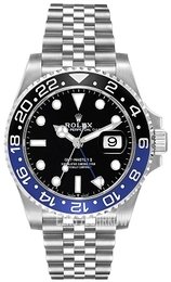 Rolex GMT-Master II Batgirl Czarny/Stal Ø40 mm 126710BLNR-0002