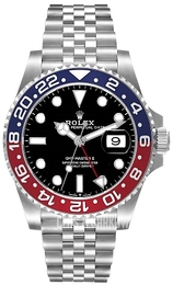 Rolex Gmt-Master Ii Pepsi Czarny/Stal Ø40 mm 126710BLRO-0001