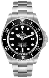 Rolex Deep Sea Czarny/Stal Ø44 mm 136660-0004