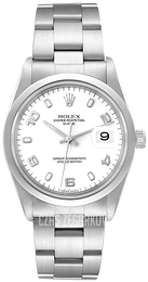 Rolex Oyster Perpetual Biały/Stal Ø35 mm 15200/7