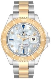 Rolex Yacht-Master Srebrny/18 karatowe żółte złoto Ø40 mm 16623/10