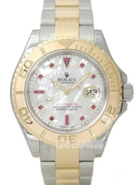 Rolex Yacht-Master Srebrny/18 karatowe żółte złoto Ø40 mm 16623/12