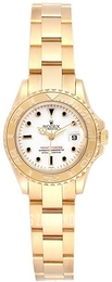 Rolex Yacht-Master Biały/18 karatowe żółte złoto Ø29 mm 169628