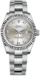 Rolex Datejust 31 Srebrny/Stal Ø31 mm 178274-0030
