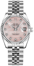 Rolex Datejust 31 Różowy/Stal Ø31 mm 178274-0043