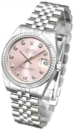 Rolex Datejust Midsize Różowy/Stal Ø31 mm 178274-0022