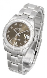 Rolex Datejust Lady Brązowy/Stal Ø31 mm 178344-0017