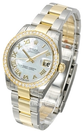 Rolex Datejust 31 Biały/Stal Ø31 mm 178383-0015