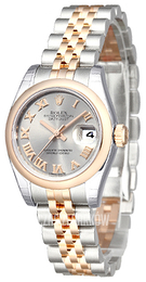 Rolex Perpetual 26 Srebrny/18 karatowe różowe złoto Ø26 mm 179161/12