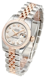 Rolex Lady-Datejust 26 Srebrny/Stal Ø26 mm 179171-29