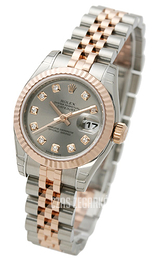 Rolex Lady-Datejust 26 Szary/Stal Ø26 mm 179171-31