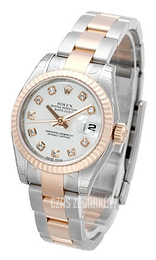 Rolex Lady-Datejust 26 Biały/Stal Ø26 mm 179171-43