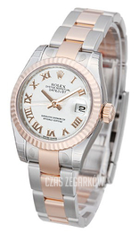 Rolex Lady-Datejust 26 Biały/Stal Ø26 mm 179171-44