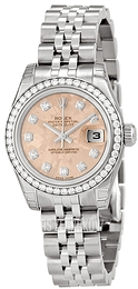 Rolex Lady-Datejust 26 Różowy/Stal Ø26 mm 179384-9
