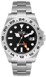 Rolex Explorer II Czarny/Stal Ø42 mm 216570-0002