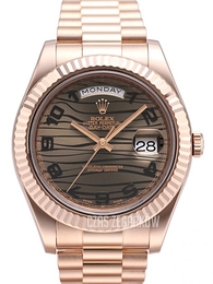 Rolex Day-Date Bronz/18 karatowe różowe złoto Ø41 mm 218235/8