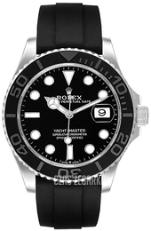 Rolex Yacht-Master 42 Czarny/Guma Ø42 mm 226659-0002
