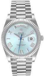 Rolex Day-Date 40 Niebieski/Platyna Ø40 mm 228236-0012