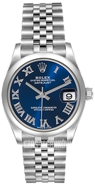 Rolex Datejust 31 Niebieski/Stal Ø31 mm 278240-0018