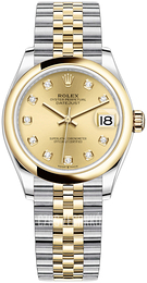 Rolex Datejust 31 Żółte złoto/18 karatowe żółte złoto Ø31 mm 278243-0026