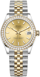 Rolex Datejust 31 Żółte złoto/18 karatowe żółte złoto Ø31 mm 278383RBR-0014