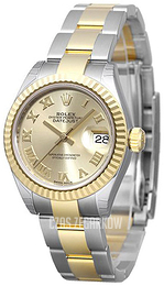 Rolex Lady-Datejust 28 Żółte złoto/18 karatowe żółte złoto Ø28 mm 279173-0010