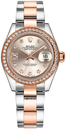 Rolex Lady-Datejust 28 Różowe złoto/18 karatowe różowe złoto Ø28 mm 279381RBR-0020