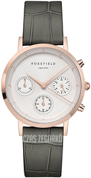 Rosefield The Gabby Biały/Skóra Ø33 mm NCGRG-N95