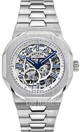 Rotary Regent Srebrny/Stal Ø40 mm GB05415/02