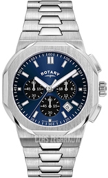 Rotary Regent Niebieski/Stal Ø41 mm GB05450/05