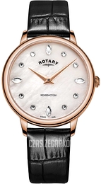 Rotary Kensington Biały/Skóra Ø35 mm LS05174/41