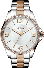 S.Oliver Other Srebrny/Stal Ø39 mm SO-3059-MQ