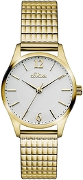 S.Oliver Other Biały/Stal w odcieniu złota Ø29 mm SO-3192-MQ